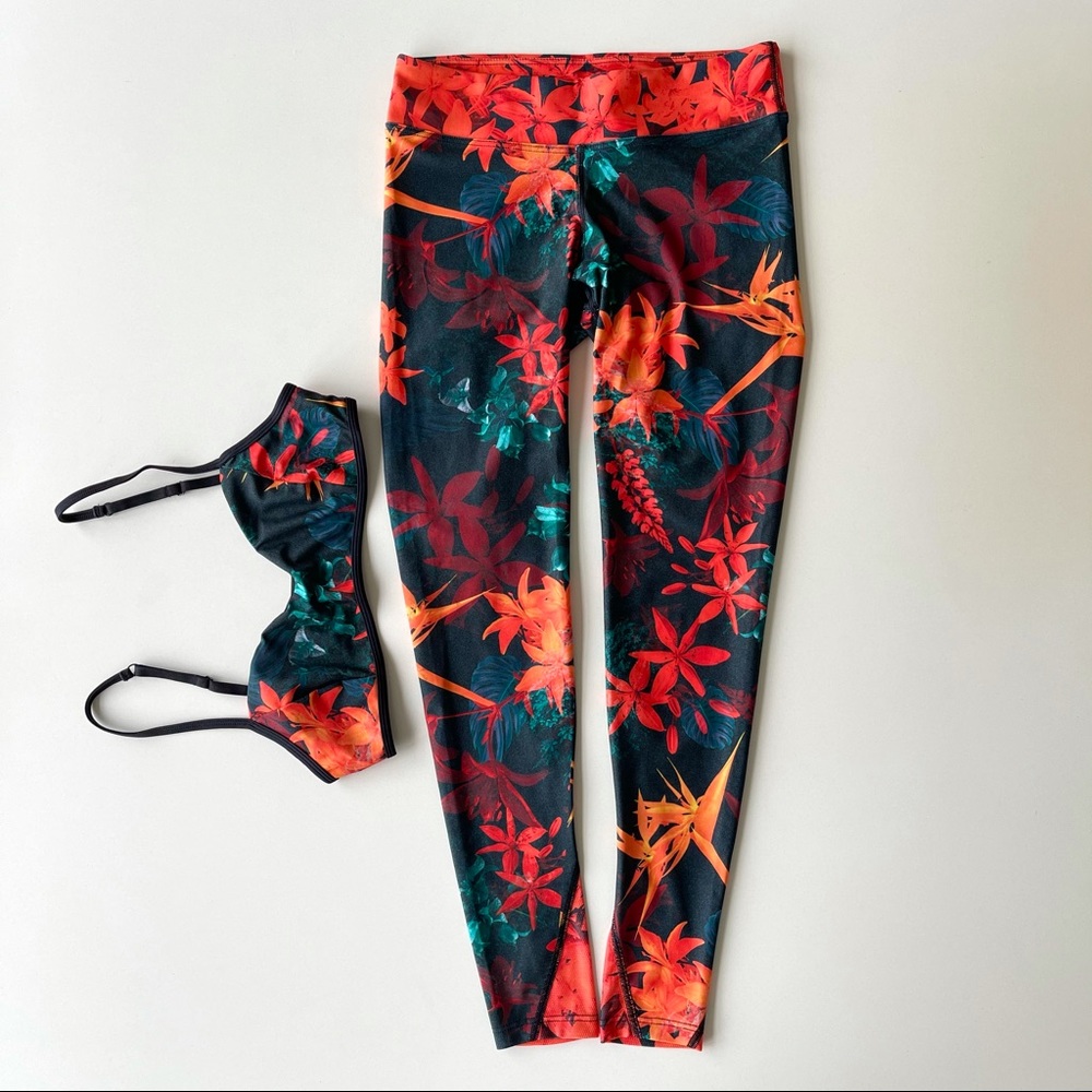 We Are Handsome Active Set Leggings & Bralette S/M